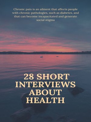 cover image of 28 short interviews about health